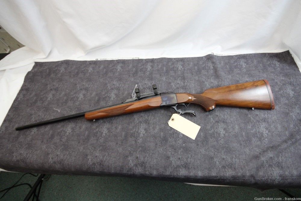 Ruger No. 1 Falling Bock Single Shot Rifle in 30-06 Sprg with 26" Barrel-img-7