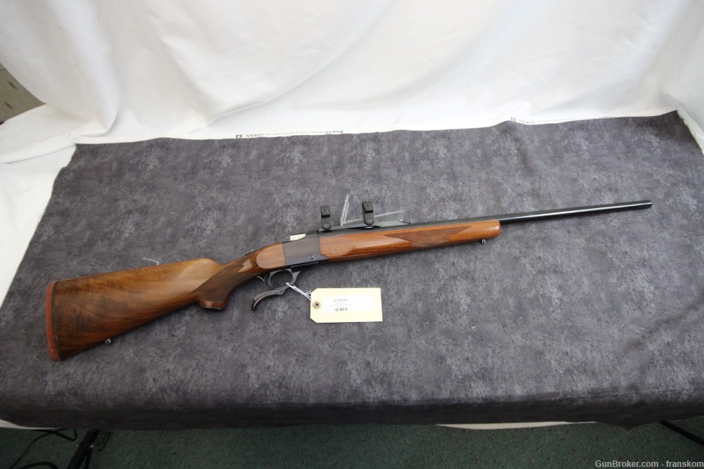 Ruger No. 1 Falling Bock Single Shot Rifle in 30-06 Sprg with 26" Barrel-img-0