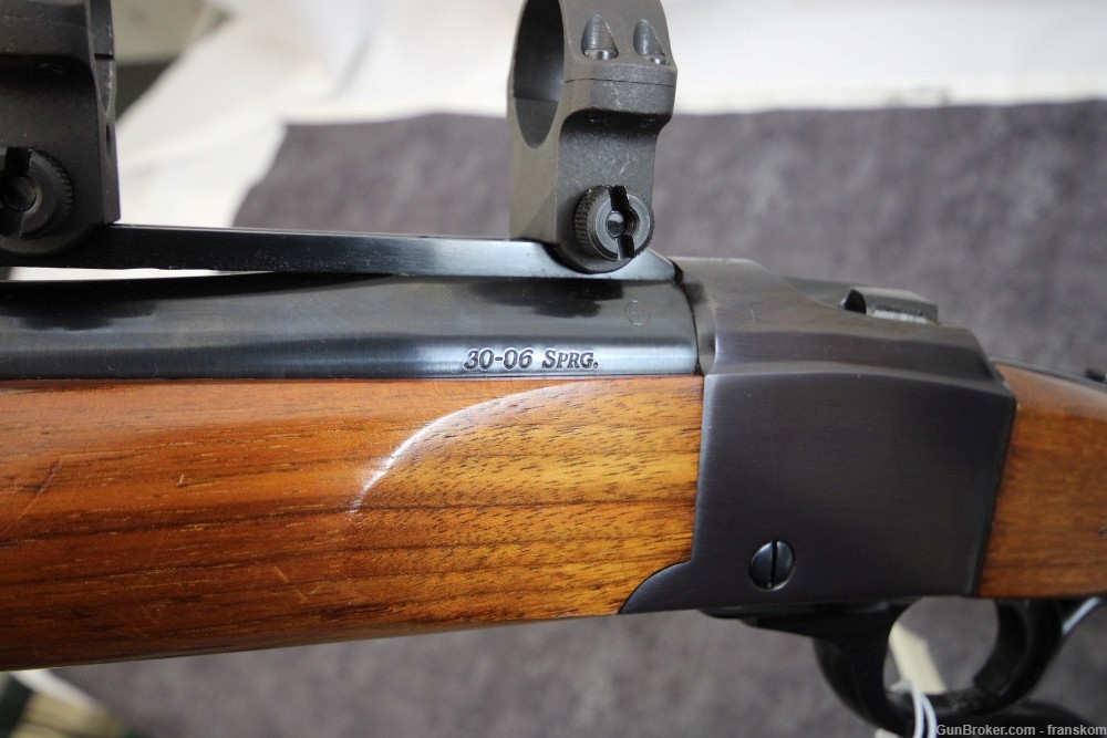Ruger No. 1 Falling Bock Single Shot Rifle in 30-06 Sprg with 26" Barrel-img-24