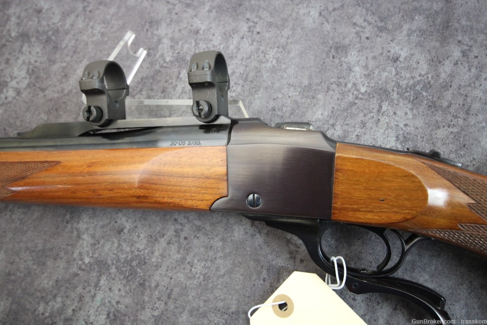Ruger No. 1 Falling Bock Single Shot Rifle in 30-06 Sprg with 26" Barrel-img-8