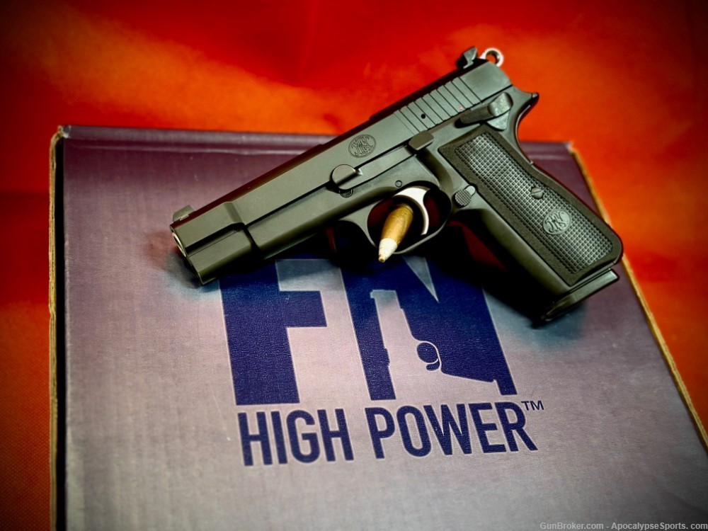 FN High Power 9mm FN High-Power 66-100256 Hi-Power 4.7" Hi Power-img-1