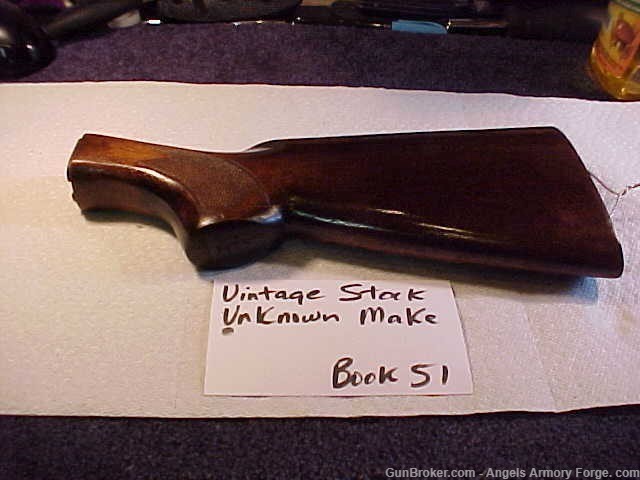 11/22 Unknown Make Shotgun Butt Stock-img-1