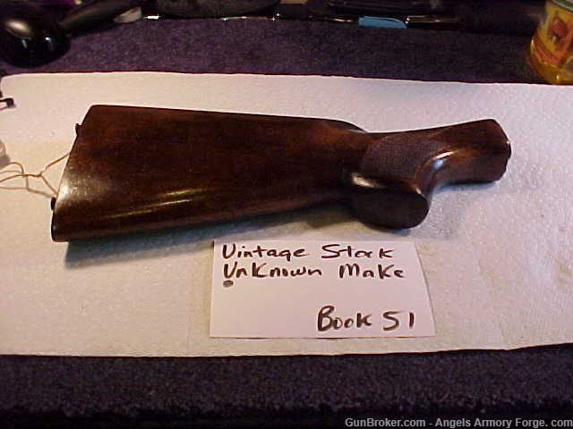 11/22 Unknown Make Shotgun Butt Stock-img-0