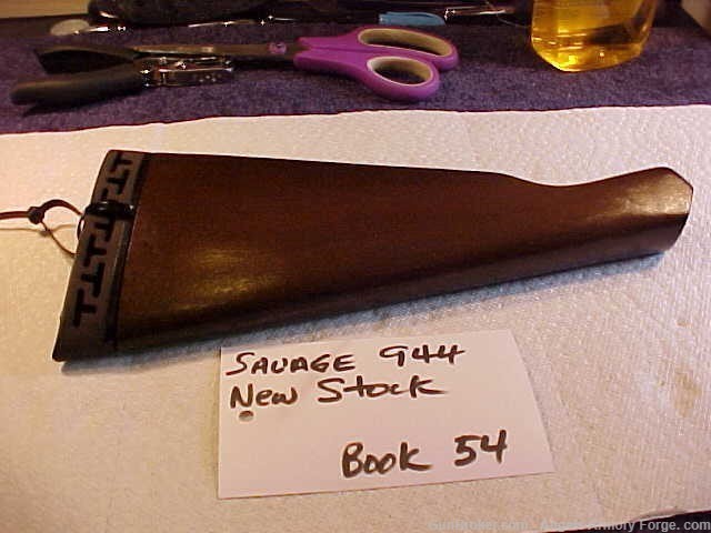 11/22 Savage Stevens Model 944 Single Barrel Shotgun Stock-img-0