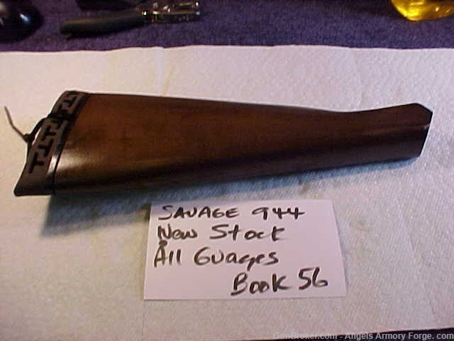 11/22 Savage Stevens Model 944 Single Barrel Shotgun Stock-img-0
