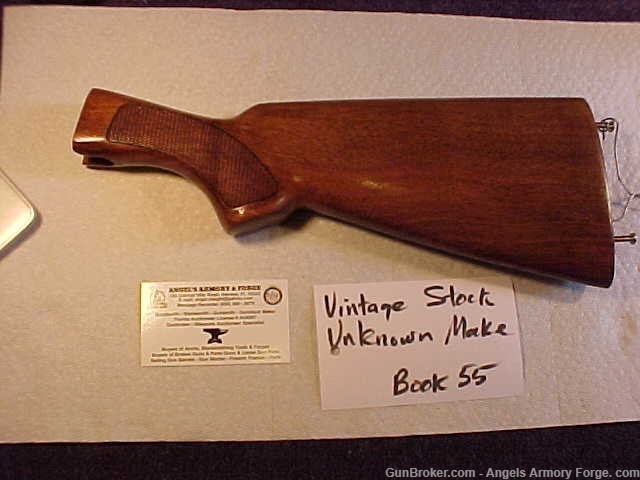 11/22 Vintage Unknown Make Shotgun Stock-img-0