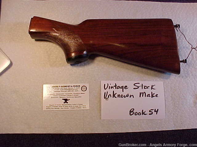 11/22 Vintage Unknown Make Shotgun Stock-img-1