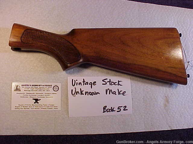 11/22 Vintage Unknown Make Shotgun Stock-img-0