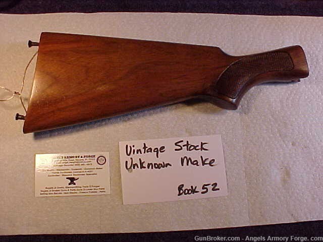11/22 Vintage Unknown Make Shotgun Stock-img-1