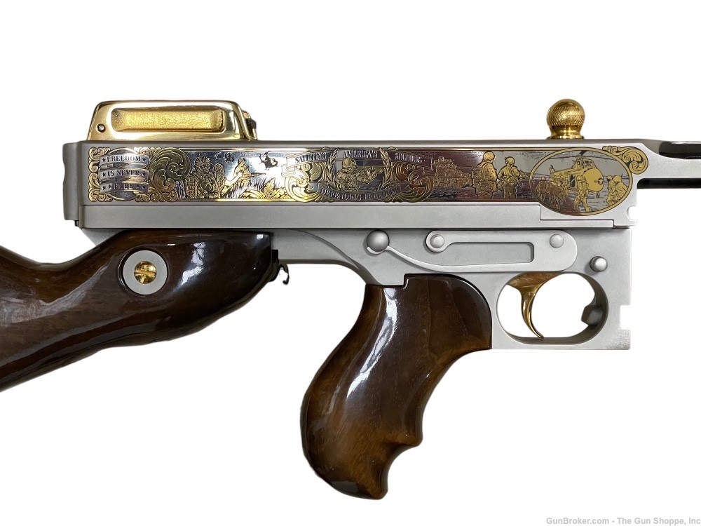 Auto Ordnance Thompson Armed Forces Tribute 45acp Chicago Typewriter-img-2