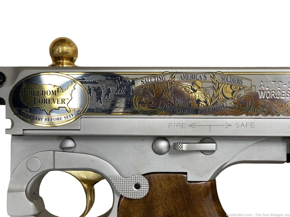 Auto Ordnance Thompson Armed Forces Tribute 45acp Chicago Typewriter-img-11