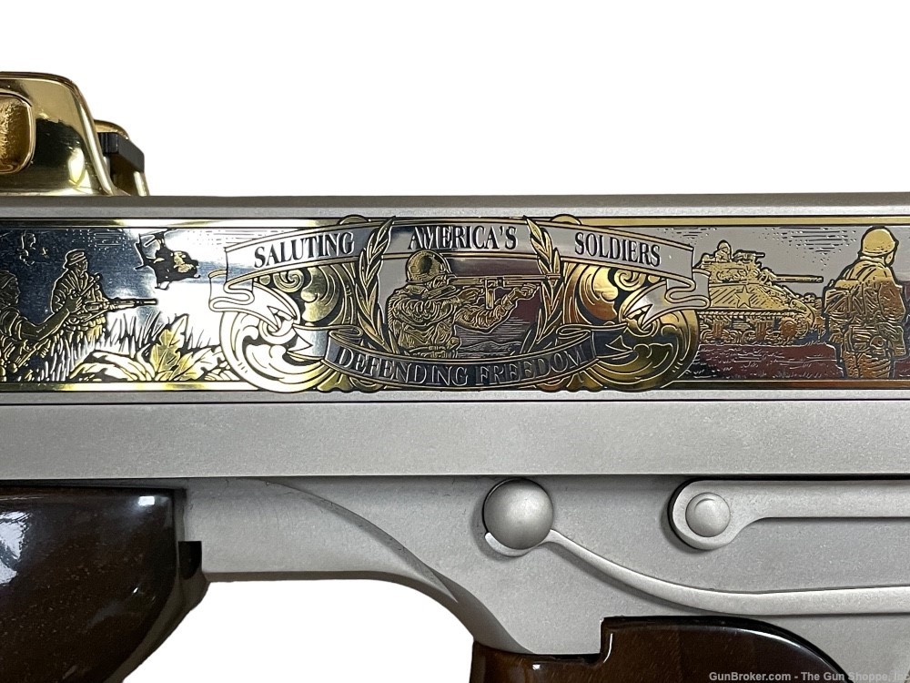 Auto Ordnance Thompson Armed Forces Tribute 45acp Chicago Typewriter-img-3