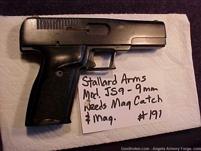11/22 Stallard Arms JS 9 - 9mm - Needs a Mag Catch-img-1
