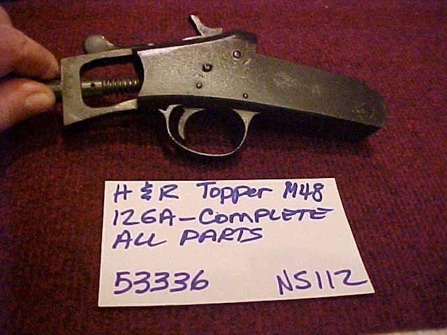 H&R Topper Model 48 -  12 Gage Receiver All Parts-img-1