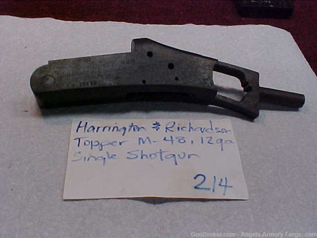 Harrington & Richardson Topper 48 12 Ga Empty Receiver-img-0