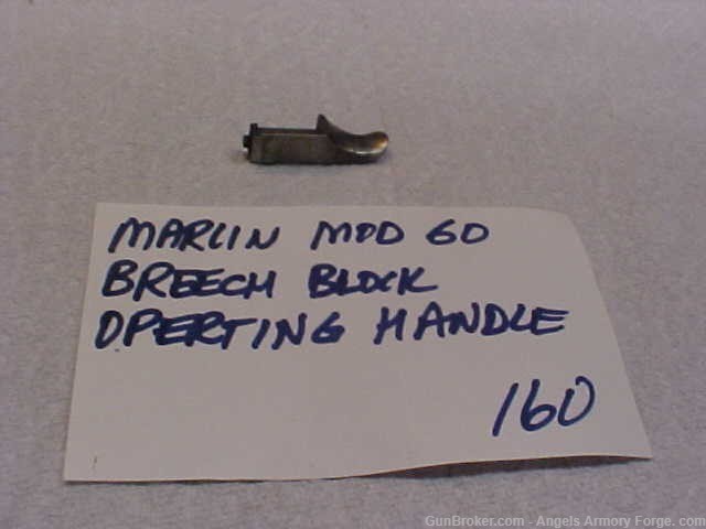 Marlin Model 6o Breech Block Operating Handle-img-0