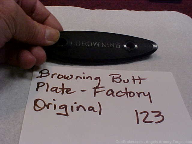 Browning Original Factory Butt Plate-img-0