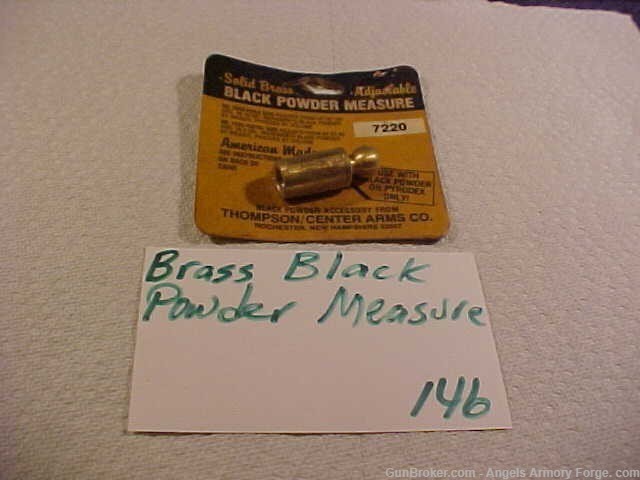 Brass Black Powder Measure-img-0