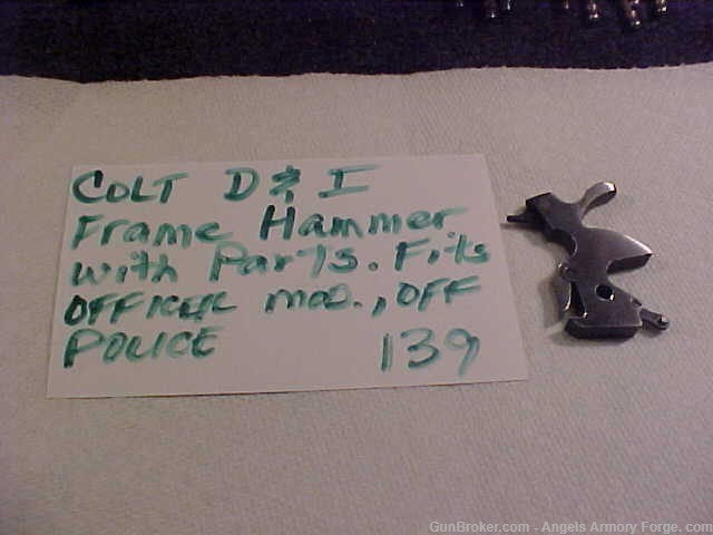 COLT D & I Hammer with All Parts - FITS: Officer Model & Official Police-img-0