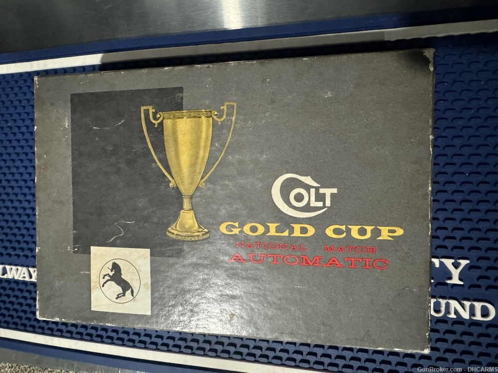 1962 Colt Gold Cup National Match - .45 ACP Royal Blue-img-9