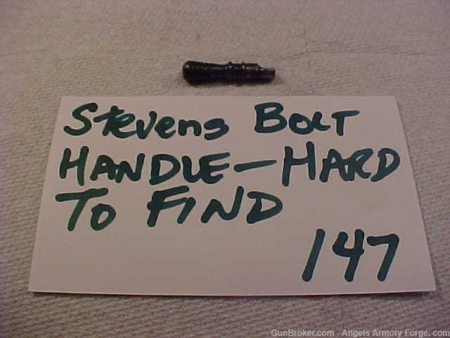 Stevens Springfield 22 Cal Bolt Handle - Hard to Find-img-0
