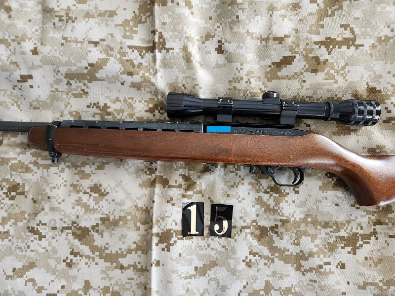 Consignment Ruger 10/22 in wood stock-img-5