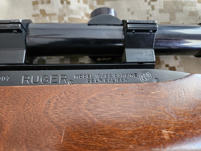 Consignment Ruger 10/22 in wood stock-img-7