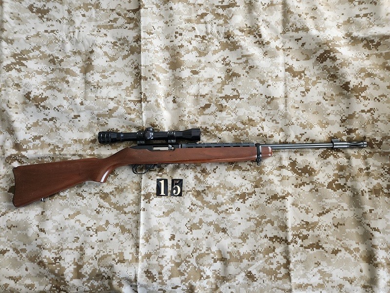 Consignment Ruger 10/22 in wood stock-img-0