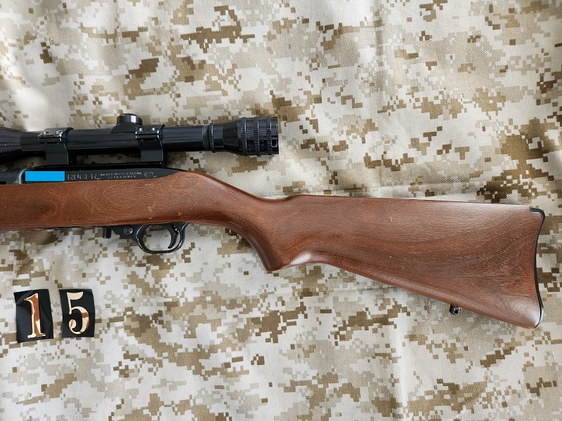 Consignment Ruger 10/22 in wood stock-img-4