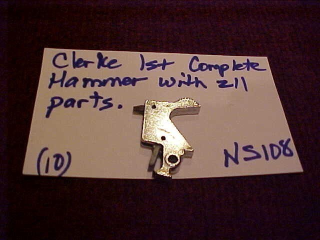 CLERKE FIRST MODEL ME-21 Hammer, Firing Pin, Complete-img-0