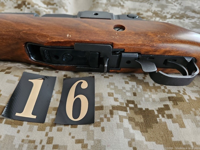 Consignment Ruger Mini-14 with nice Tiger stripe wood-img-8
