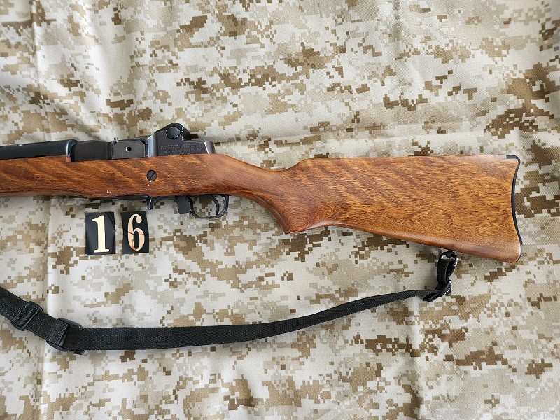 Consignment Ruger Mini-14 with nice Tiger stripe wood-img-7