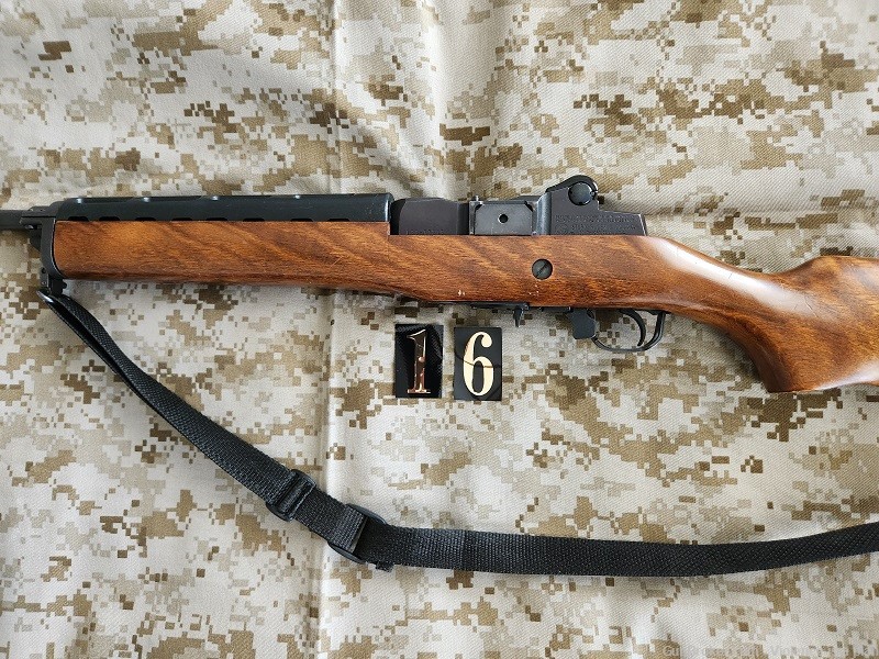 Consignment Ruger Mini-14 with nice Tiger stripe wood-img-6