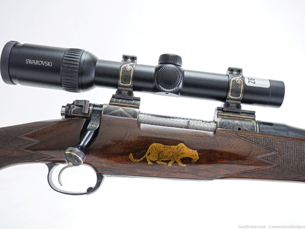 GALAZAN - Custom Bolt Action Rifle, .375 H&H, 23" Barrel.-img-0