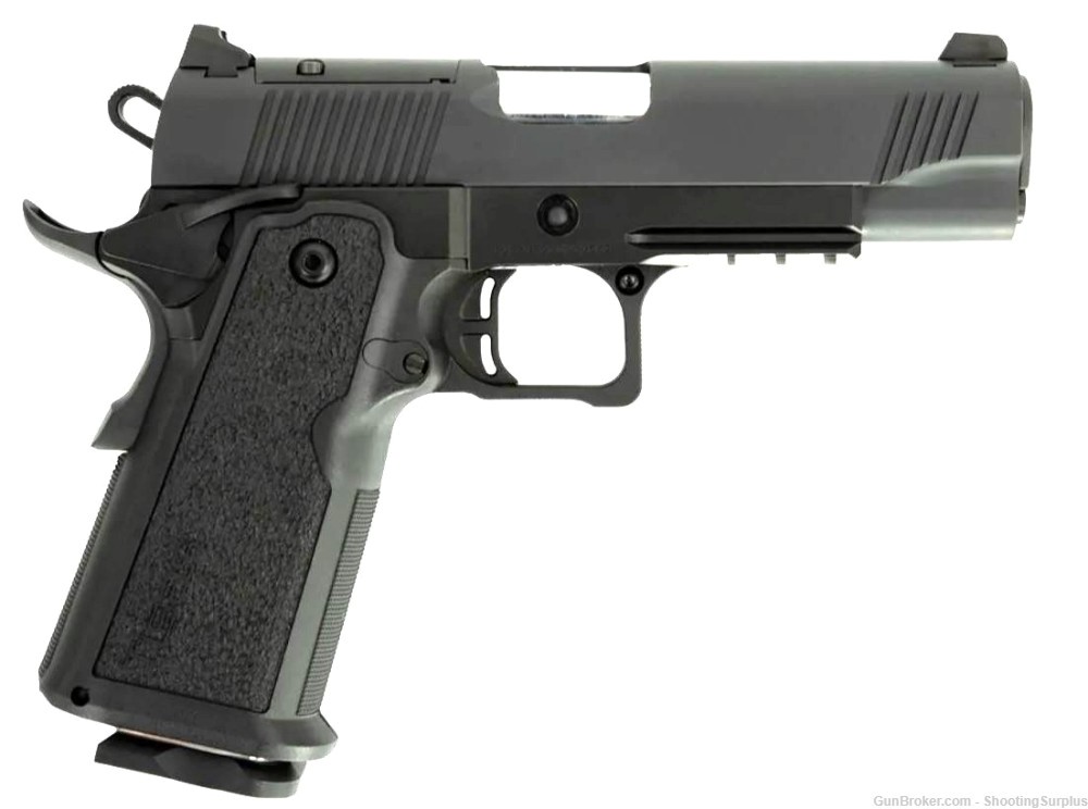 Tisas 1911 Carry B9R Double Stack 9mm 4.25 17 Rounds Optic Ready-img-3