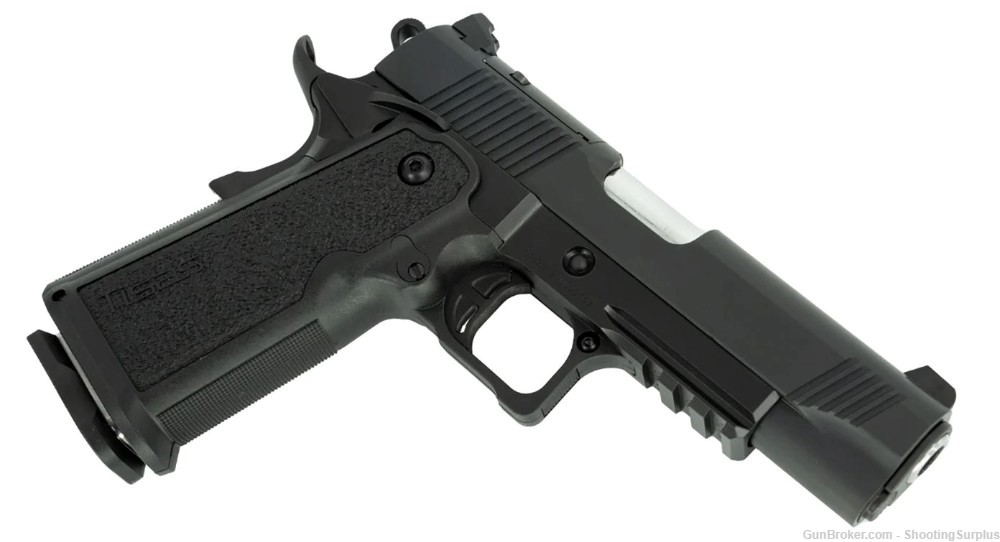 Tisas 1911 Carry B9R Double Stack 9mm 4.25 17 Rounds Optic Ready-img-2