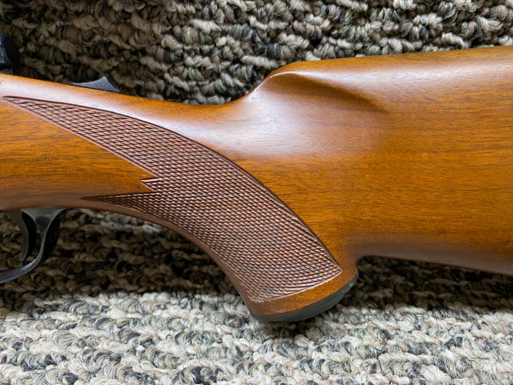 Ruger M77 270 Win. Blued Finish Wood Stock Redfield 3-9x40 22" BBL 4+1-img-9