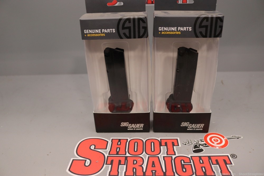 Lot O' Two (2) Sig Sauer P365 9mm 12rd Magazines (NEW-OLD-STOCK)-img-0
