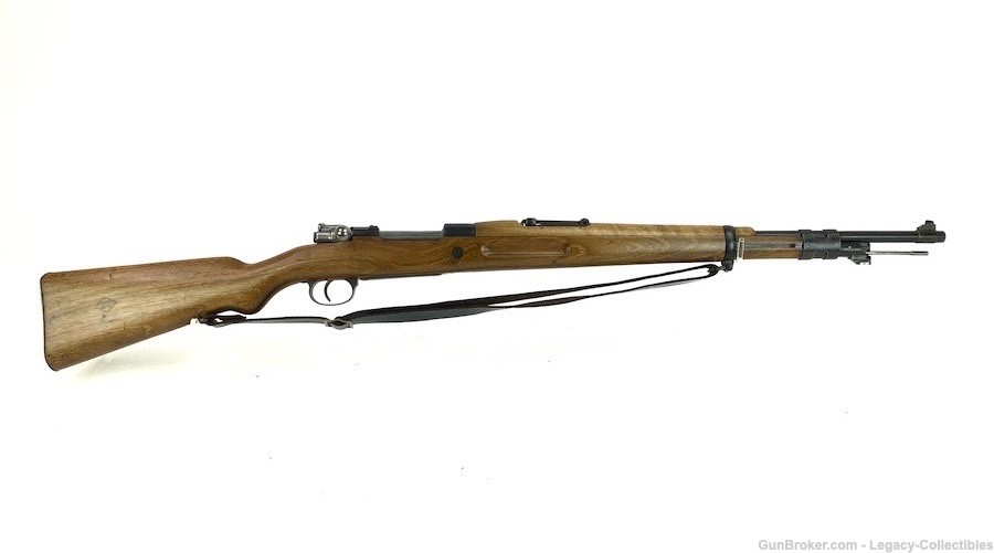 Spanish Mauser M1943 Short Rifle 8mm WWII Era La Coruna-img-1