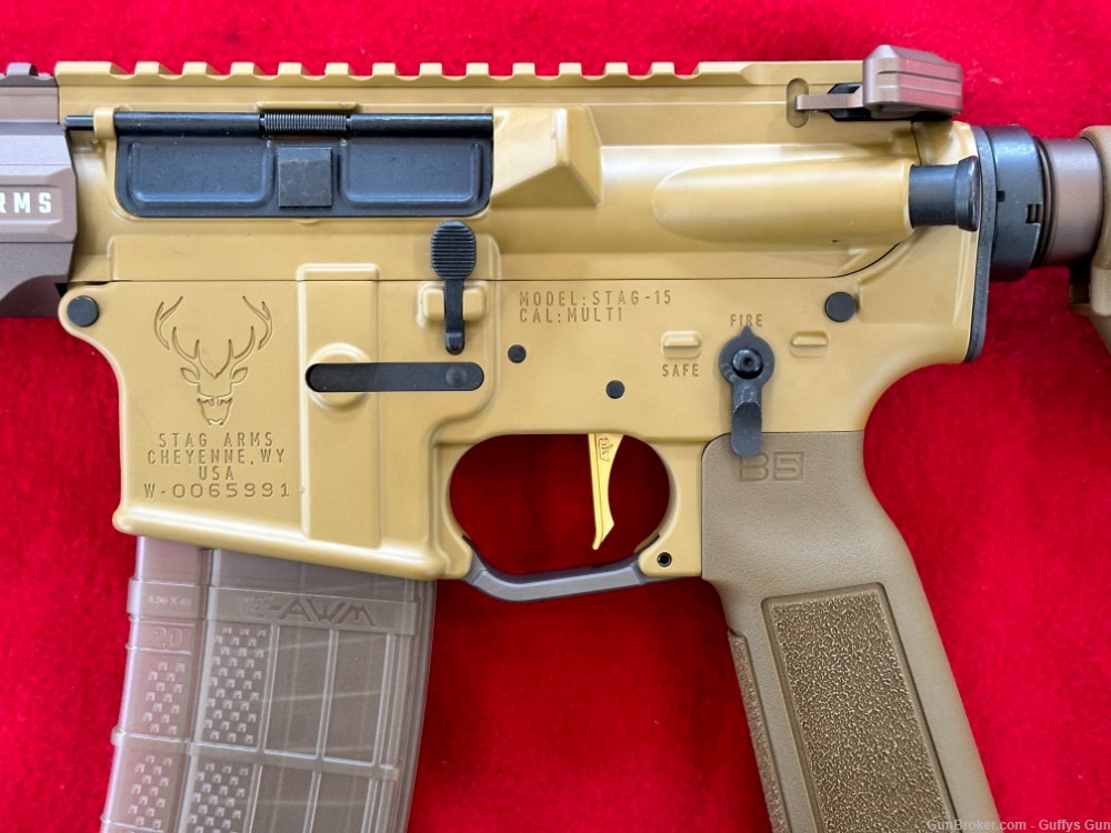 Stag Arms Stag 15 PJCT SPCTRM FDE 223 Wylde 16" LH -img-3