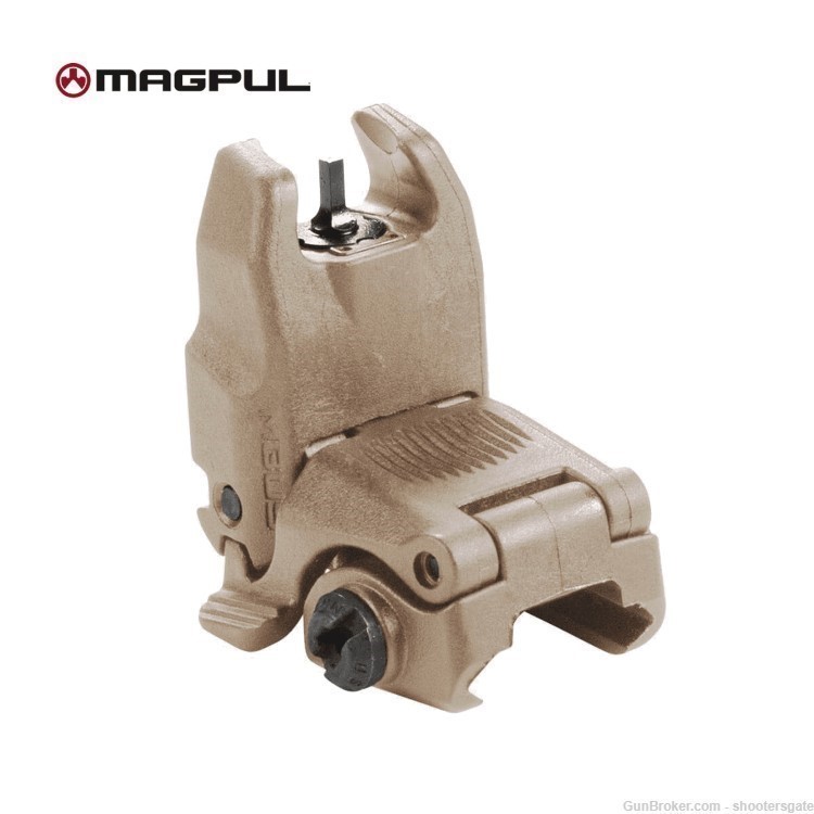 MBUS® Sight – Front, FDE, shootersgate, FREE SHIPPING-img-0