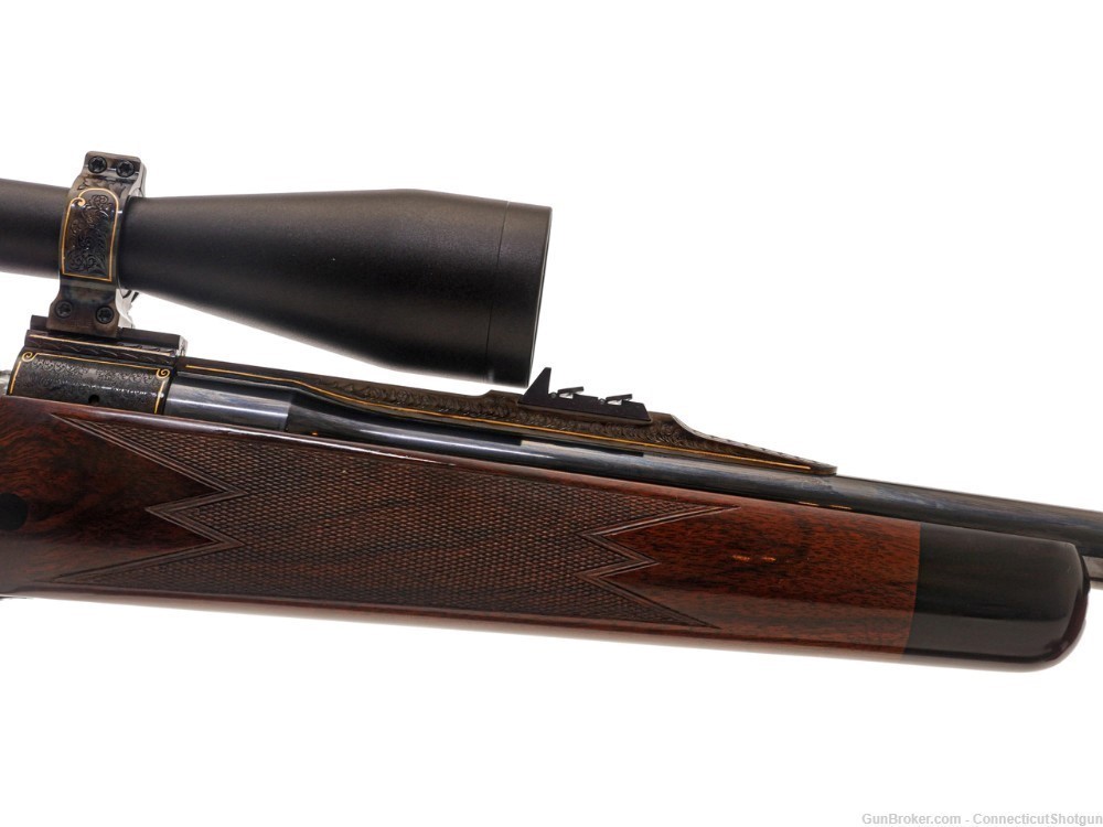 GALAZAN - Custom Bolt Action Rifle, 400 H&H Magnum. 24” Barrel. -img-3