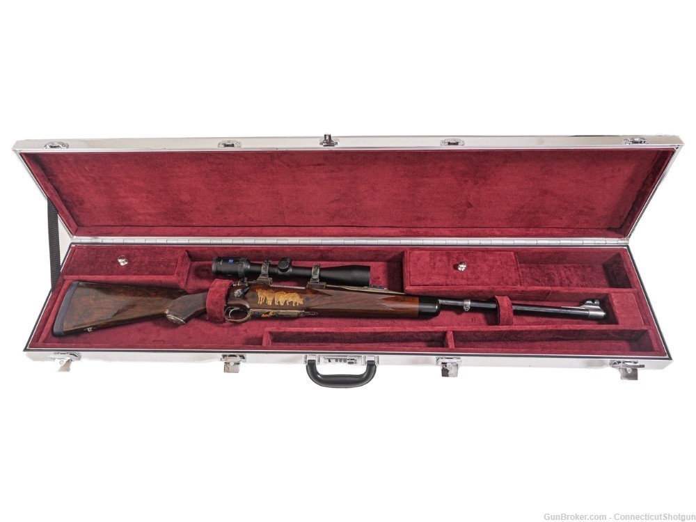 GALAZAN - Custom Bolt Action Rifle, 400 H&H Magnum. 24” Barrel. -img-7