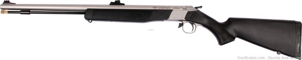CVA PR2110S WOLF Muzzleloading Rifle SS/Black .50Cal (FOS) UPC: 04312582110-img-0