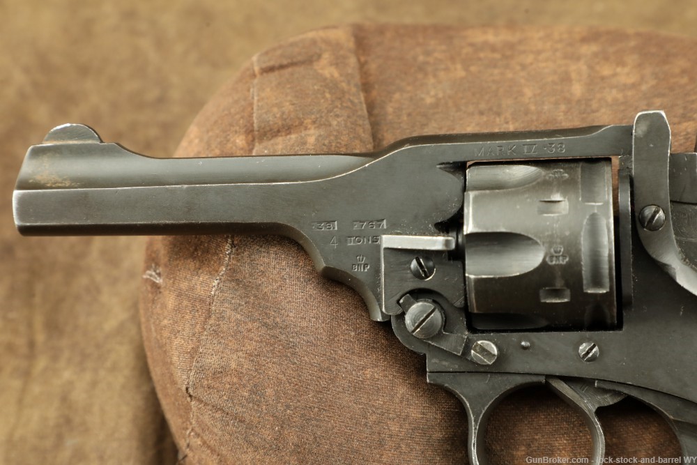 Israeli Marked Webley & Scott Mk. IV Revolver In .38 Smith & Wesson. C&R-img-21