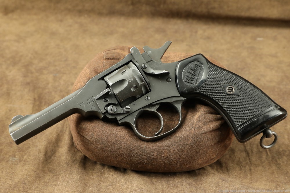 Israeli Marked Webley & Scott Mk. IV Revolver In .38 Smith & Wesson. C&R-img-5