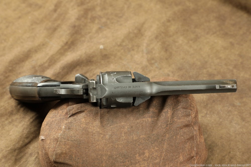 Israeli Marked Webley & Scott Mk. IV Revolver In .38 Smith & Wesson. C&R-img-8