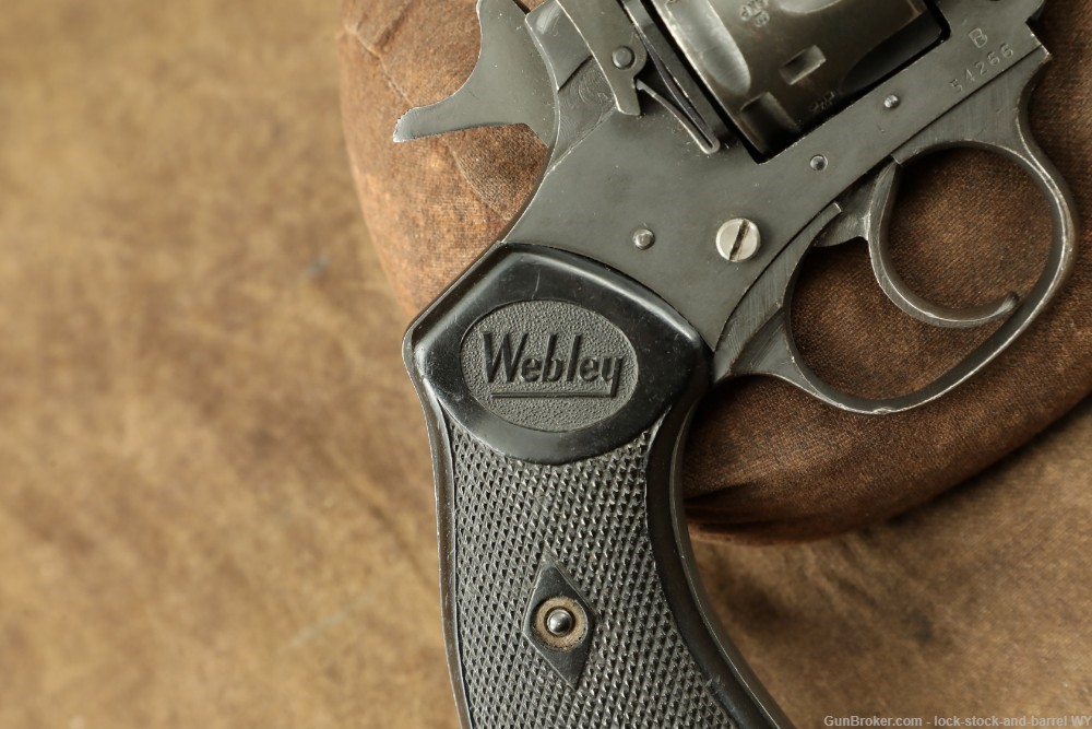Israeli Marked Webley & Scott Mk. IV Revolver In .38 Smith & Wesson. C&R-img-16