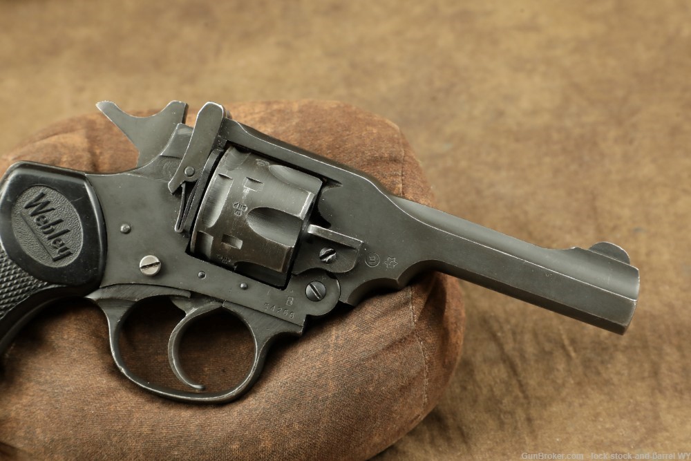 Israeli Marked Webley & Scott Mk. IV Revolver In .38 Smith & Wesson. C&R-img-4