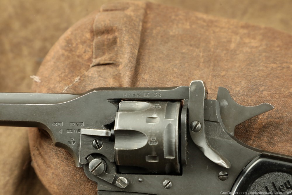 Israeli Marked Webley & Scott Mk. IV Revolver In .38 Smith & Wesson. C&R-img-23